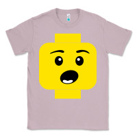 Lilac surprised expression lego head Classic Tee - artisFamous