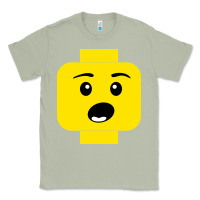 Matcha surprised expression lego head Classic Tee - artisFamous