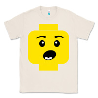 Natural surprised expression lego head Classic Tee - artisFamous