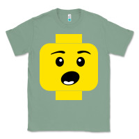 Sage surprised expression lego head Classic Tee - artisFamous