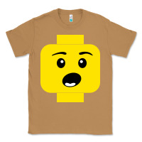 Toasted Coconut surprised expression lego head Classic Tee - artisFamous