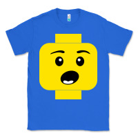 True Royal surprised expression lego head Classic Tee - artisFamous