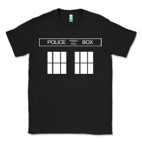 Black the blue box t shirt doctor doc dalek bbc bow tie tv tenth eleventh wh Classic Tee - artisFamous