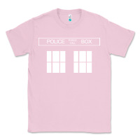 Bubblegum Pink the blue box t shirt doctor doc dalek bbc bow tie tv tenth eleventh wh Classic Tee - artisFamous