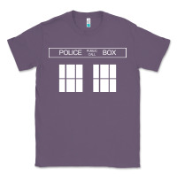 Lavender the blue box t shirt doctor doc dalek bbc bow tie tv tenth eleventh wh Classic Tee - artisFamous