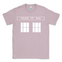 Lilac the blue box t shirt doctor doc dalek bbc bow tie tv tenth eleventh wh Classic Tee - artisFamous