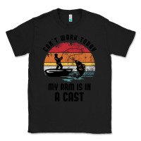 Black dad fishing Classic Tee - artisFamous