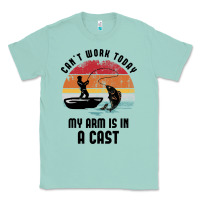 Seafoam dad fishing Classic Tee - artisFamous