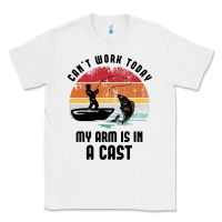 White dad fishing Classic Tee - artisFamous