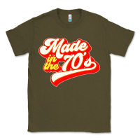 Army Green made in the 70s retro Classic Tee - artisFamous