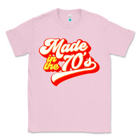 Bubblegum Pink made in the 70s retro Classic Tee - artisFamous