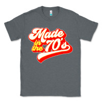 Charcoal Heather made in the 70s retro Classic Tee - artisFamous