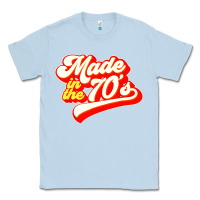 Dusty Blue made in the 70s retro Classic Tee - artisFamous