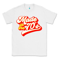 White made in the 70s retro Classic Tee - artisFamous