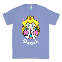 Colony Blue peach graphic Classic Tee - artisFamous