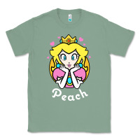 Sage peach graphic Classic Tee - artisFamous