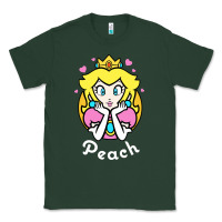 Sports Green peach graphic Classic Tee - artisFamous