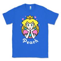True Royal peach graphic Classic Tee - artisFamous