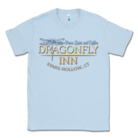 Dusty Blue dragonfly inn Classic Tee - artisFamous