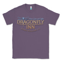 Lavender dragonfly inn Classic Tee - artisFamous