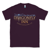 Plum dragonfly inn Classic Tee - artisFamous
