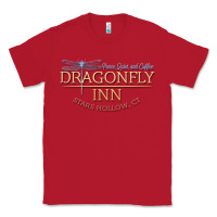 Red dragonfly inn Classic Tee - artisFamous