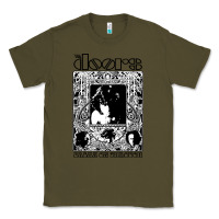 Army Green the doors Classic Tee - artisFamous