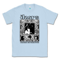 Dusty Blue the doors Classic Tee - artisFamous