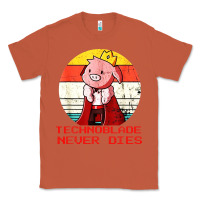 Copper retro style technoblade merch cosplay Classic Tee - artisFamous