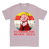 Lilac retro style technoblade merch cosplay Classic Tee - artisFamous