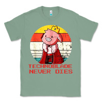 Sage retro style technoblade merch cosplay Classic Tee - artisFamous