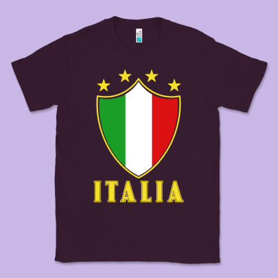 Italia   Italia Classic Tee Designed By Artisfamous