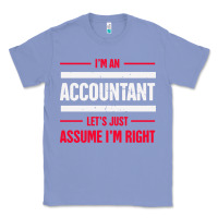 Colony Blue funny accounting design   gift for accountants Classic Tee - artisFamous