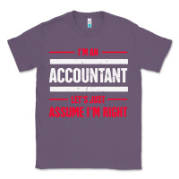 Lavender funny accounting design   gift for accountants Classic Tee - artisFamous