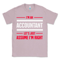 Lilac funny accounting design   gift for accountants Classic Tee - artisFamous