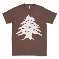 Chestnut retro lebanon cedar  lebanese Classic Tee - artisFamous
