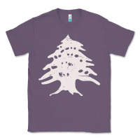 Lavender retro lebanon cedar  lebanese Classic Tee - artisFamous