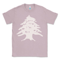 Lilac retro lebanon cedar  lebanese Classic Tee - artisFamous