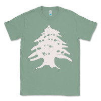 Sage retro lebanon cedar  lebanese Classic Tee - artisFamous