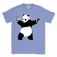 Colony Blue banksy panda Classic Tee - artisFamous