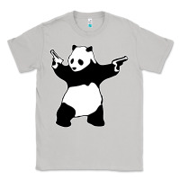 Moon Dust banksy panda Classic Tee - artisFamous