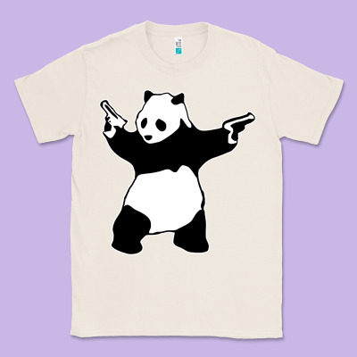 Banksy Panda Classic Tee Designed By Artisfamous
