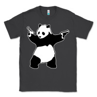 Smoke banksy panda Classic Tee - artisFamous