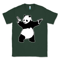 Sports Green banksy panda Classic Tee - artisFamous