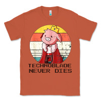 Copper retro style technoblade merch cosplay Classic Tee - artisFamous
