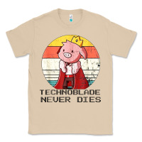 Mushroom retro style technoblade merch cosplay Classic Tee - artisFamous