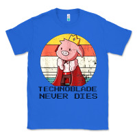 True Royal retro style technoblade merch cosplay Classic Tee - artisFamous