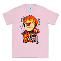 Bubblegum Pink heat miser i'am too much Classic Tee - artisFamous