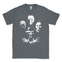 Charcoal Heather horror and scream film Classic Tee - artisFamous