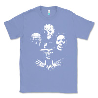 Colony Blue horror and scream film Classic Tee - artisFamous